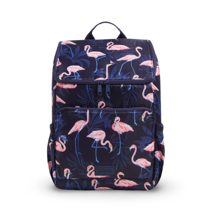 Vera Bradley Cooler Backpack Flamingo Party