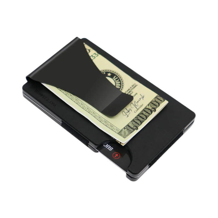 Smart Wallet Trackable with Air Tag Compartment