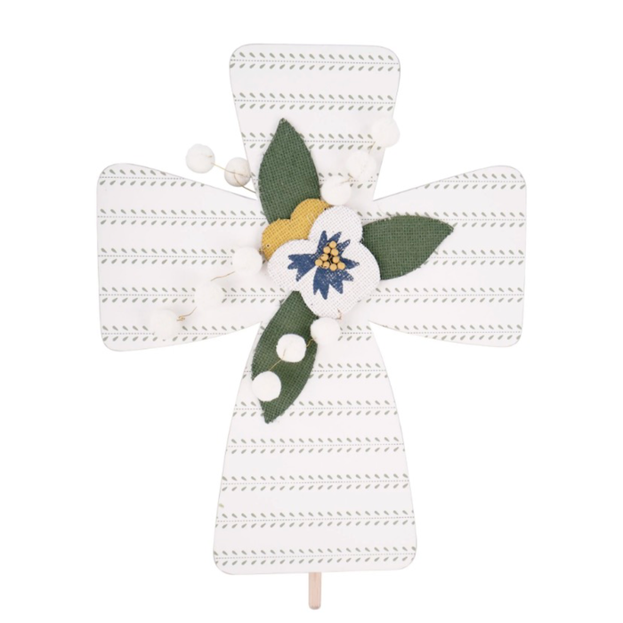 Glory Haus Floral Cross Topper