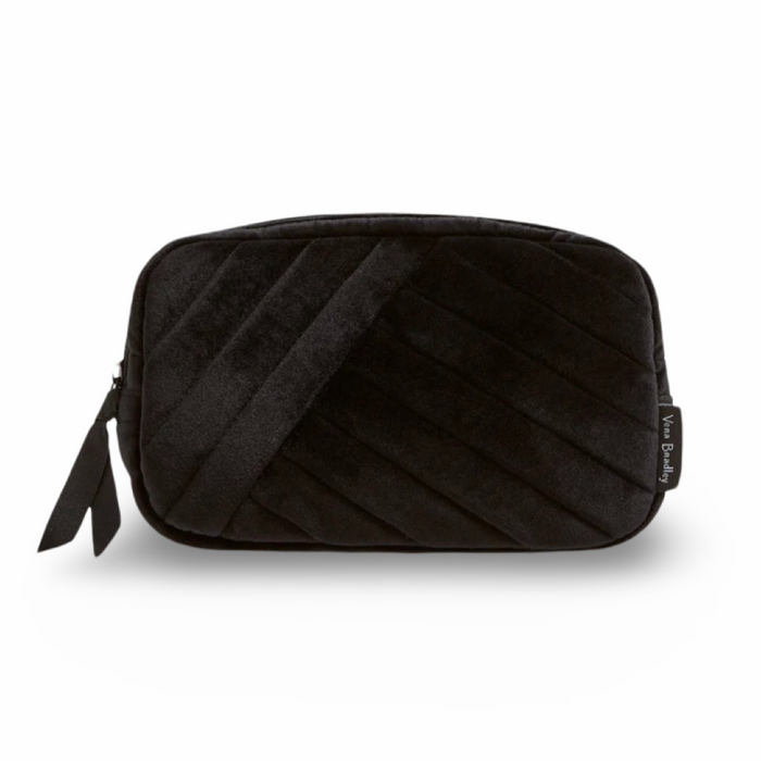 Vera Bradley Mini Belt Bag: Black Velvet