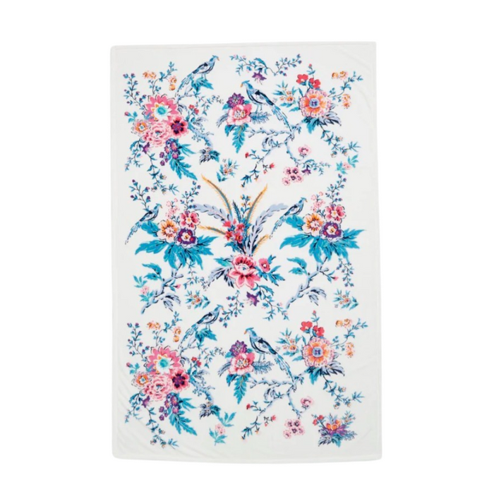 Vera Bradley Plush Throw Blanket Magnifique Floral