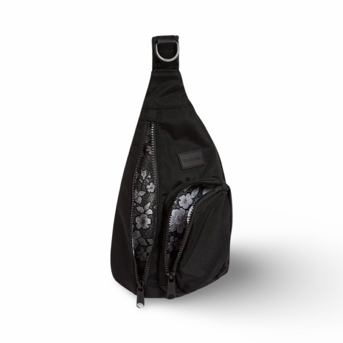 Vera Bradley ReActive Mini Sling Backpack: Black