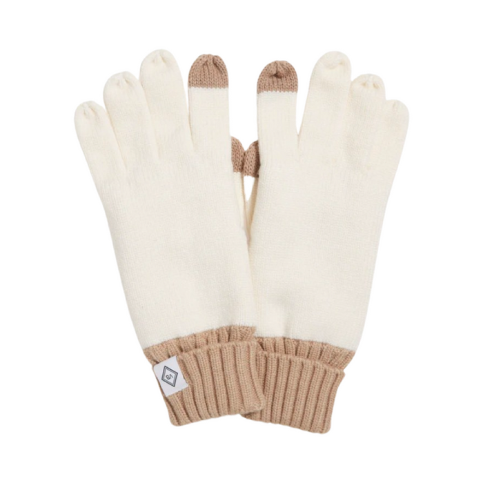 Vera Bradley Knit Tech Gloves Coconut Sorbet