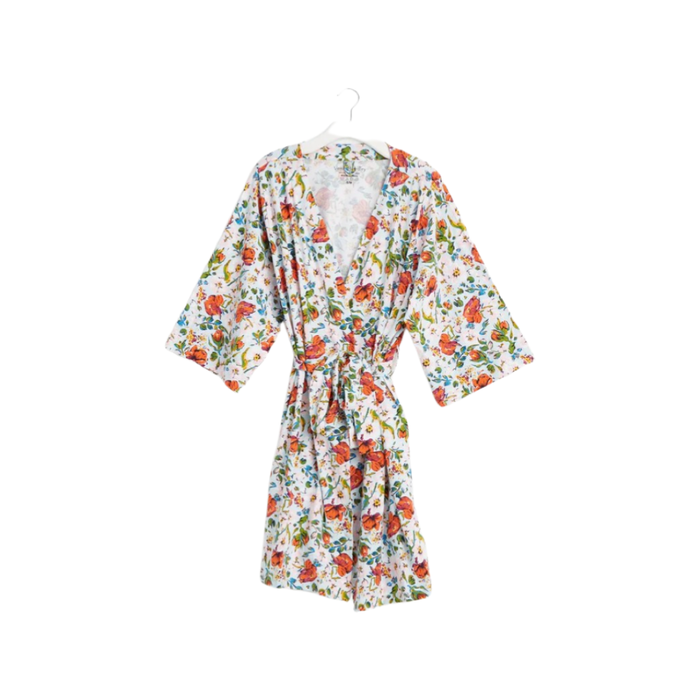 Vera Bradley Knit Robe Sea Air Floral S-M