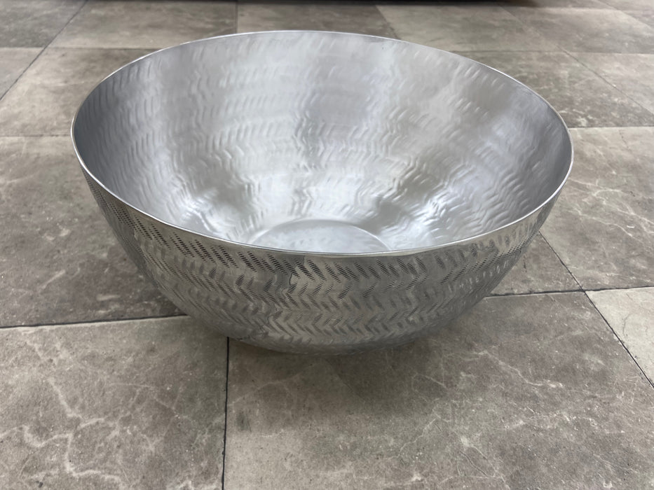Aluminum Hammered Bowl