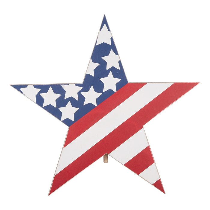 Glory Haus Red White Blue Star Topper