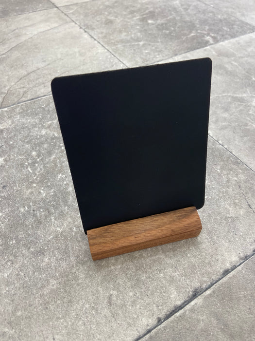 Mini Removable Black Board with Wood Stand