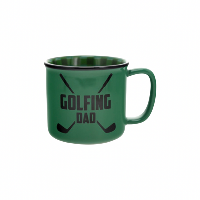 18 oz Mug Stoneware Mug Golfing Dad