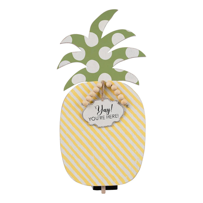 Glory Haus Yay! You're Here Pineapple Topper