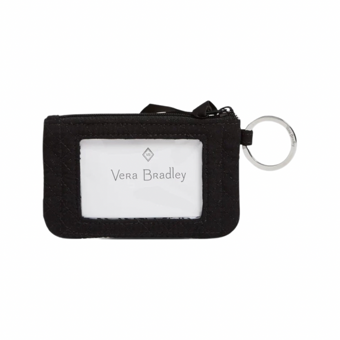 Vera Bradley Zip ID Case Classic Black
