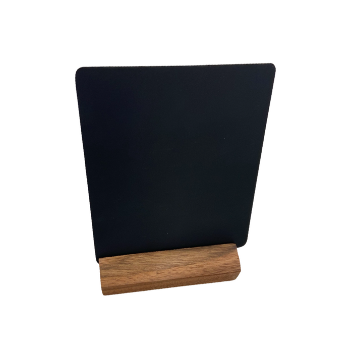 Mini Removable Black Board with Wood Stand