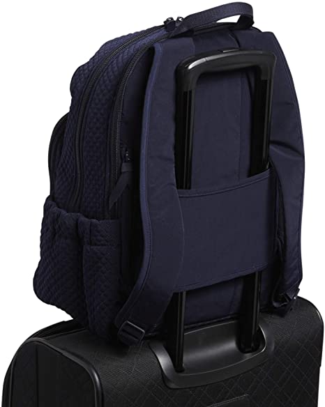 Vera Bradley Campus Backpack in Performance Twill- Classic Navy