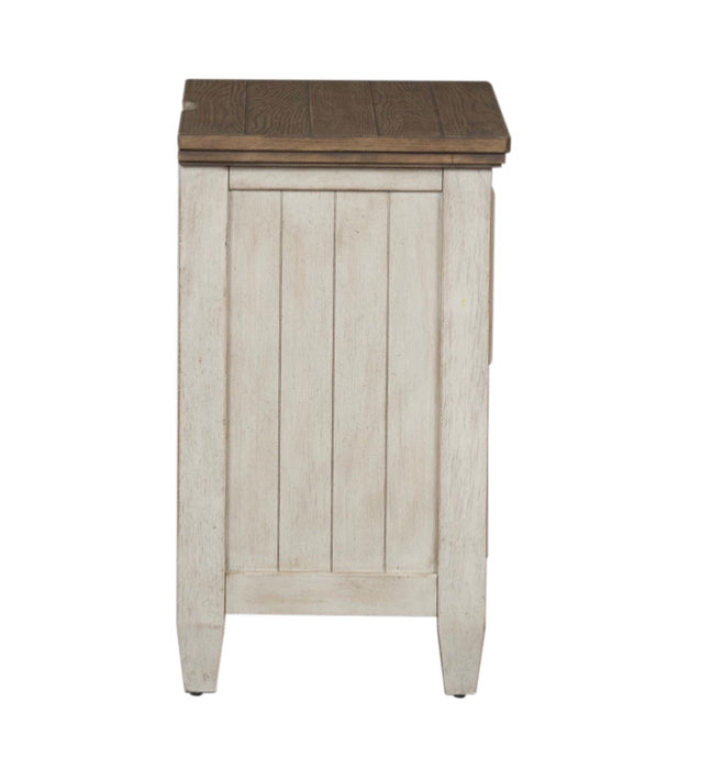 Heartland 2 Drawer Night Stand with Charging Station by Liberty Furniture