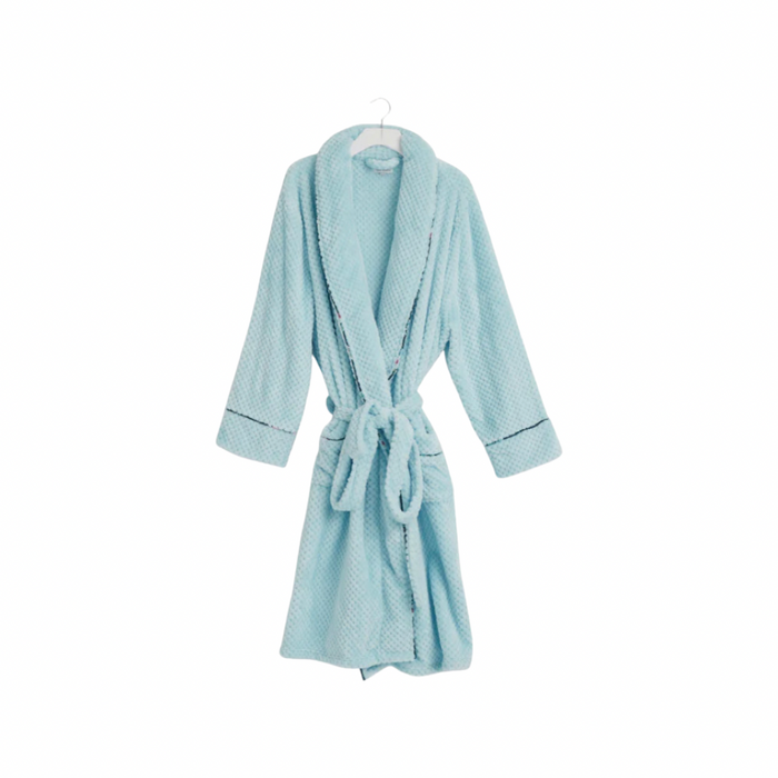 Vera Bradley Spa Robe in Fleece-Rose Toile
