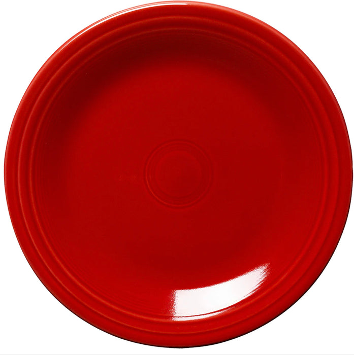 Fiesta Dinner Plate-Scarlet