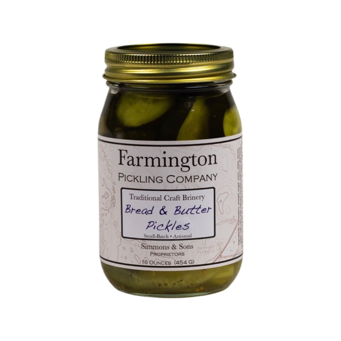 Farmington Pickle Company 16oz Bread & Butter Pickles