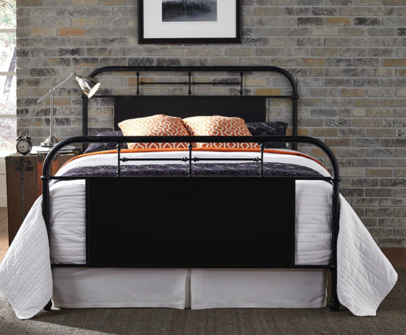 Full Size Metal Vintage Series Bed (3 Color Choices) by Liberty Furniture