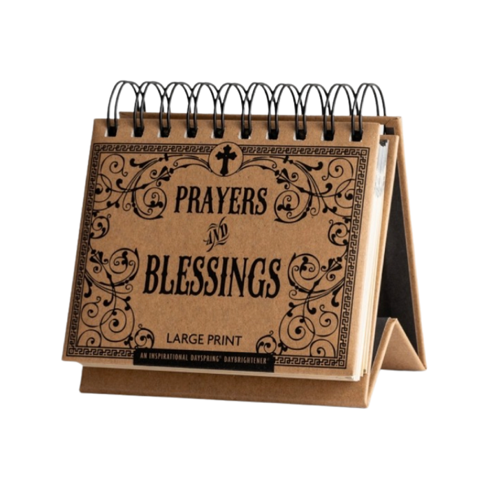 Prayers & Blessings Large Print-Perpetual Calendar