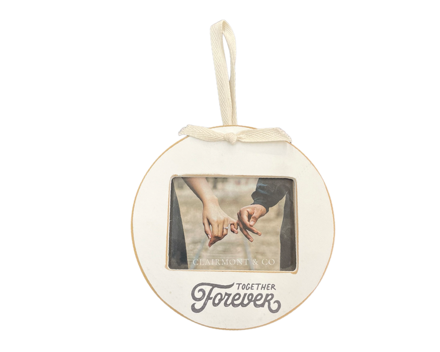 "Together Forever" Ornament Photo Frame  Made in Laurel, Mississippi