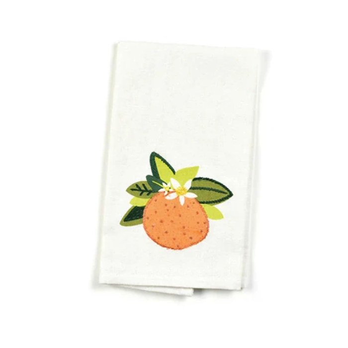 Coton Colors Orange Tea Towel