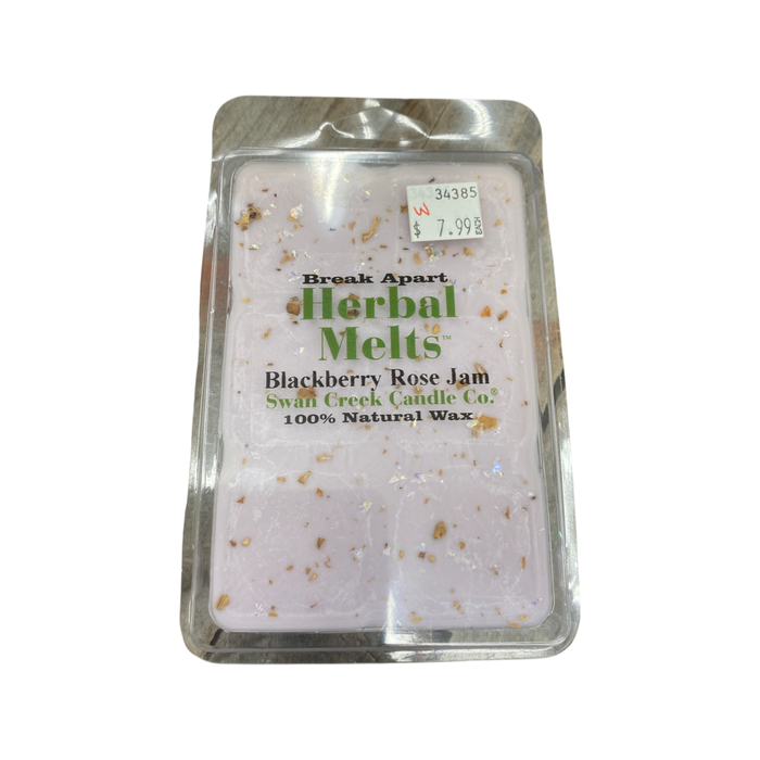 Swan Creek Candle Herbal Melts-Blackberry Rose Jam