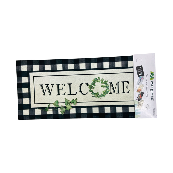 Potting Shed Welcome Sassafras Switch Mat