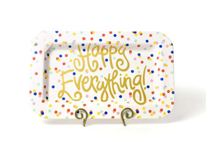 Happy Everything Happy Dot Mini Rectangular Platter