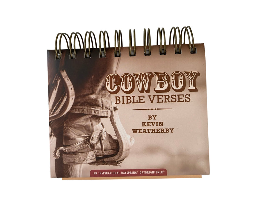 Kevin Weatherby- Cowboy Bible Verses- Perpetual Calendar