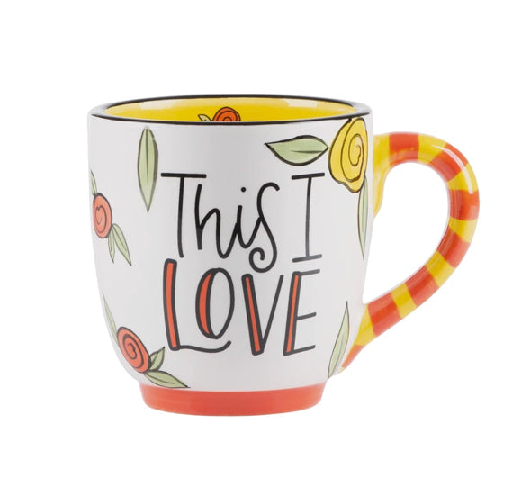 Glory Haus "Jesus Loves Me" Coffee Mug