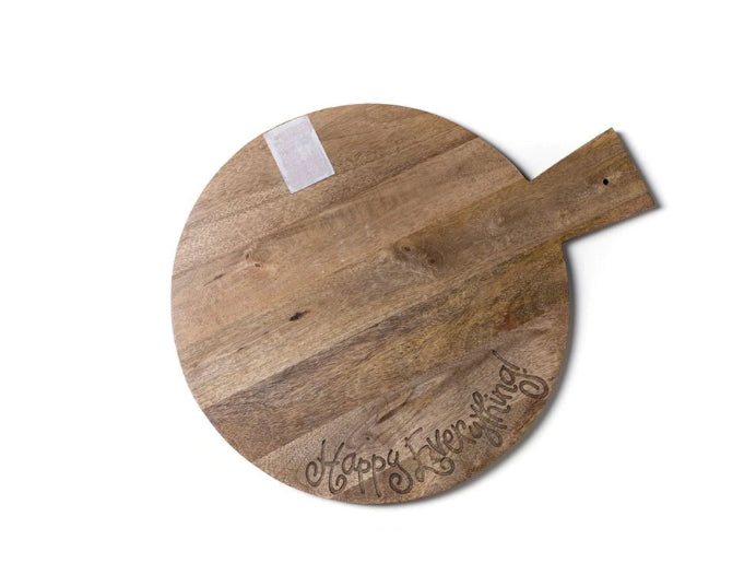 Happy Everything Big Wooden 16 Serving Board
