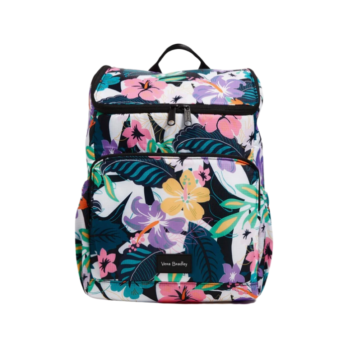 Vera Bradley Cooler Backpack Island Floral