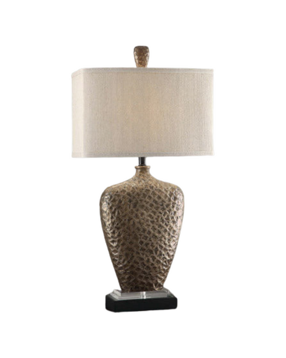 Coventry 34 inch 150 watt Antique Brass Table Lamp