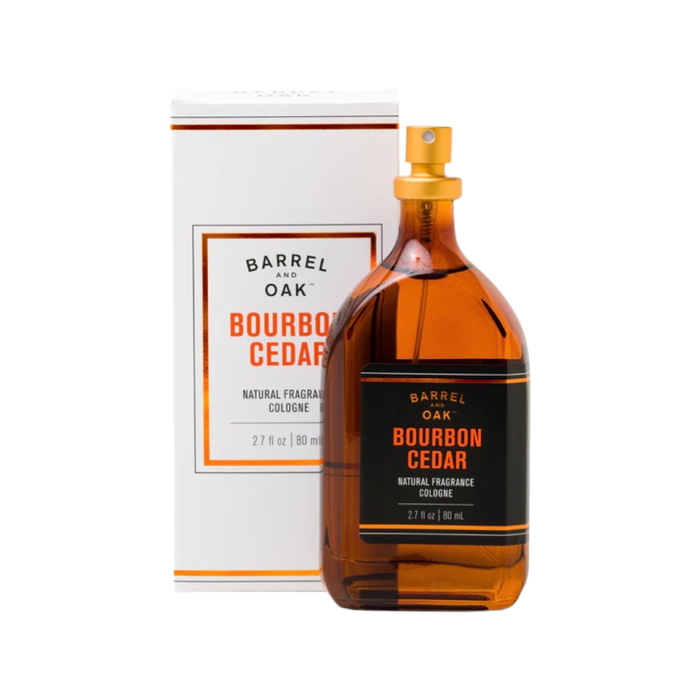 Barrel & Oak Natural Fragrance Cologne - Bourbon Cedar 2.7 fl oz.
