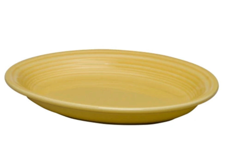 Fiesta Medium Oval Platter-Sunflower