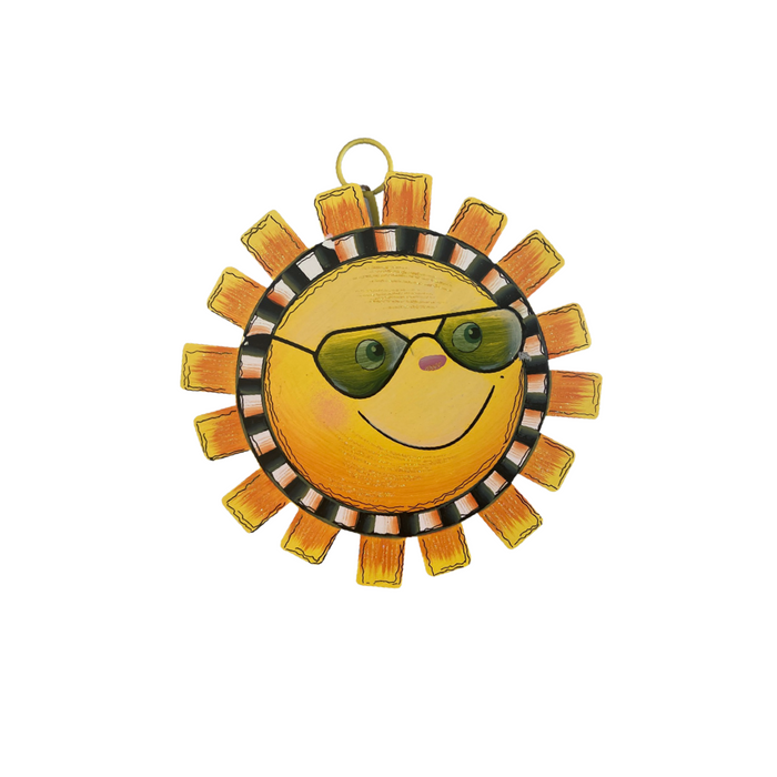 Metal Sun Charm by The Round Top Collection