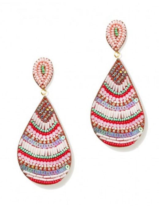 Pink Sofia Earrings