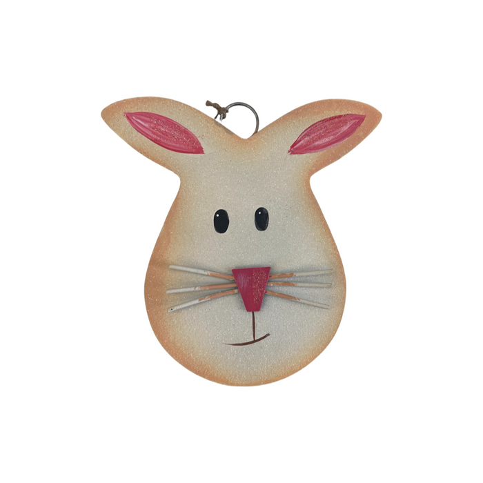 Metal Bunny Charm by The Round Top Collection