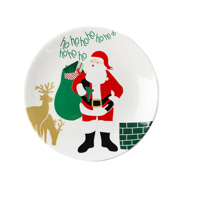 Coton Colors Christmas in the Village Rooftop Salad or Dessert Plate